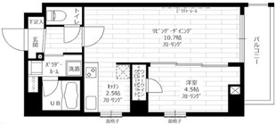 ステージグランデ神楽坂の物件間取画像